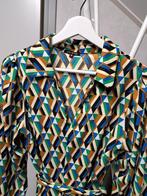 Jo-Ann jurk met grafische print, maat M., Maat 38/40 (M), Ophalen of Verzenden, Zo goed als nieuw, Boven de knie