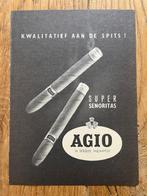Agio sigaren originele advertenties diverse, Verzamelen, Ophalen of Verzenden, Gebruikt, Overige typen