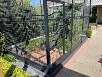 Kattenren panelen zelfbouw kattenren | Eenvoudige montantage beschikbaar voor biedingen