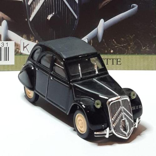 Citroe 2CV Traction - Norev, Hobby en Vrije tijd, Modelauto's | 1:43, Zo goed als nieuw, Auto, Norev, Ophalen of Verzenden