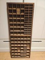 Oude houten letterbak, Huis en Inrichting, Woonaccessoires | Wanddecoraties, Ophalen, Gebruikt