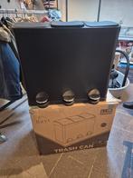Te koop nieuw prullenbak 3x20 liter kleur zwart, Ophalen, Zo goed als nieuw, Minder dan 50 cm, Minder dan 5 flessen