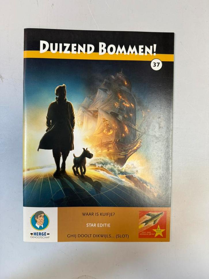 Duizend Bommen! Hergé genootschap december 2011 nummer 37, Boeken, Stripboeken, Zo goed als nieuw, Eén stripboek, Ophalen of Verzenden