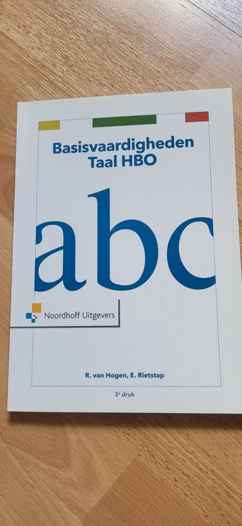 Basisvaardigheden Taal HBO - 3e druk, Boeken, Studieboeken en Cursussen, Zo goed als nieuw, HBO, Alpha, Ophalen of Verzenden
