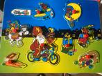 Houten Sinterklaas  en Zwarte Pieten Puzzel, Ophalen of Verzenden, Gebruikt, Jongen of Meisje