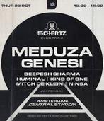 Tickets 50:HERTZ ADE MEDUZA & GENESI (CLUB TRAIN) DONDERDAG, Twee personen, Oktober