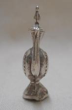Zilveren vintage bedel theepot nr.801, Sieraden, Tassen en Uiterlijk, Bedels, Overige merken, Gebruikt, Verzenden, 1 bedel