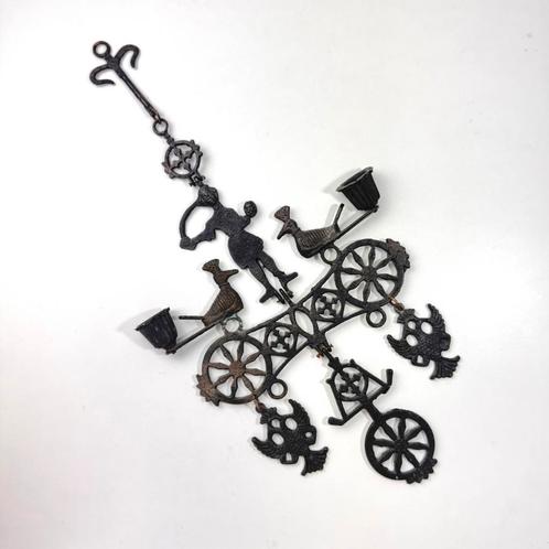 Byzantijnse kandelaar hanger | gietijzeren kaarsenhouder, Huis en Inrichting, Woonaccessoires | Kandelaars en Kaarsen, Zo goed als nieuw