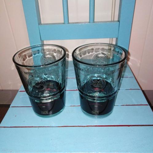Bacardi la Palmera Legendaria glazen limited edition 2 stuks, Verzamelen, Glas en Borrelglaasjes, Zo goed als nieuw, Overige typen