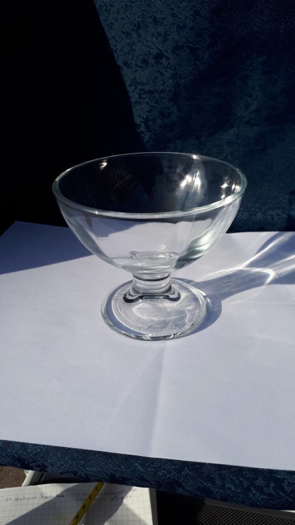 ZGAN dessertschaaltje of cocktailschaaltje schaaltje glas, Huis en Inrichting, Keuken | Servies, Zo goed als nieuw, Schaal of Schalen