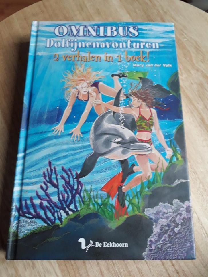 Omnibus dolfijnenavonturen Mary Van der Valk - Dolfijn nood, Boeken, Kinderboeken | Jeugd | 10 tot 12 jaar, Zo goed als nieuw