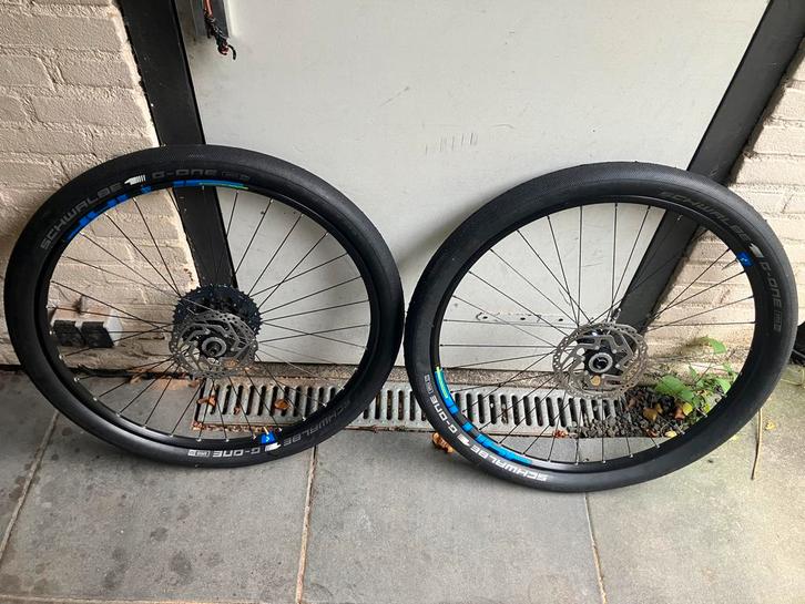 Set 29 inch MTB strandwielen, Fietsen en Brommers, Fietsonderdelen, Zo goed als nieuw, Mountainbike, Wiel, Ophalen