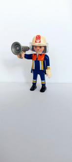 Playmobil Brandweervrouw met megafoon, Ophalen of Verzenden, Zo goed als nieuw, Complete set