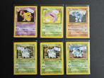 Pokémon - Nederlandse Base Set/Fossil/Jungle kaartjes, Ophalen of Verzenden, Zo goed als nieuw, Losse kaart, Foil