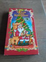 Vrolijk kinder kerstfeest deel 3 videoband., Alle leeftijden, Ophalen of Verzenden, Gebruikt, Tekenfilms en Animatie