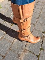 leren laarzen hoog model merk Sacha maat 38, Hoge laarzen, Overige kleuren, Ophalen of Verzenden, Zo goed als nieuw