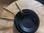 Pannenset, Huis en Inrichting, Ophalen, Keramische plaat, Nieuw, Pannenset