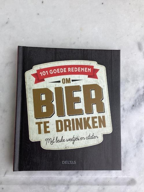 BOEK - 101 Goede redenen om bier te drinken, Verzamelen, Biermerken, Zo goed als nieuw, Overige typen, Overige merken, Ophalen of Verzenden