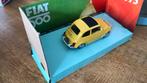 Fiat 500 geel 1957/1975  Mondomoters, Hobby en Vrije tijd, Modelauto's | 1:43, Ophalen of Verzenden, Nieuw, Auto, Overige merken