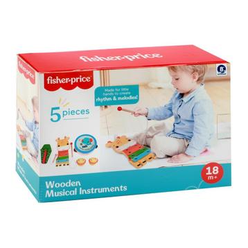 Fisher-Price: Houten Muziekinstrumenten beschikbaar voor biedingen