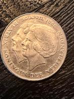 Rijksdaalder 1980 Dubbelkop - Beatrix en Juliana, Postzegels en Munten, Munten | Nederland, Ophalen, Koningin Beatrix, Zilver