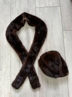 Bont sjaal / muts, Kleding | Dames, Mutsen, Sjaals en Handschoenen, Ophalen of Verzenden, Zo goed als nieuw, Muts