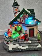 Kersthuisje met verlichting, Ophalen of Verzenden, Zo goed als nieuw