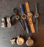 Mooie verzameling horloges en klokjes, Sieraden, Tassen en Uiterlijk, Horloges | Dames, Overige materialen, Gebruikt, Overige materialen
