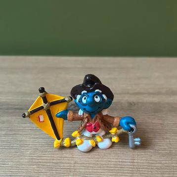 20502 smurf Benjamin Franklin schlumpf schleich peyo beschikbaar voor biedingen