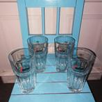 Segafredo zanetti glazen 4 stuks, Huis en Inrichting, Ophalen, Glas of Glazen, Overige stijlen, Glas