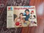 Stop! Ander woord, MB spellen 1978 vintage spel, Hobby en Vrije tijd, Gezelschapsspellen | Overige, Een of twee spelers, Ophalen of Verzenden