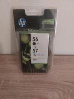 Orginele HP Printpatroon 56 + 57, Ophalen of Verzenden, Nieuw, Cartridge, Hp