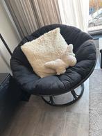 Papasan Stoel - Zwart, Ophalen, Gebruikt, Zwart, Eén