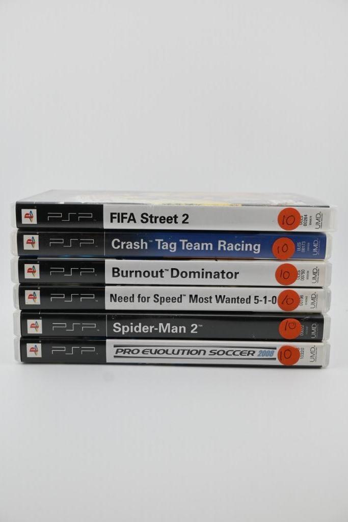 Diverse PSP Games €10,- per stuk, Spelcomputers en Games, Games | Sony PlayStation Portable, Gebruikt, Overige genres, 1 speler