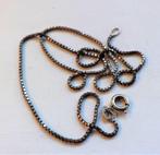Vintage Venetiaanse zilveren ketting, 835. 43 cm, Ophalen, Zo goed als nieuw, Zilver, Zilver