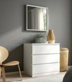 Nissedal wandspiegel 65x65, Huis en Inrichting, Woonaccessoires | Spiegels, Ophalen, Vierkant, Zo goed als nieuw, Minder dan 100 cm