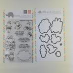 Stempels met snijmallen van Mama Elephant. Per set, Verzenden, Zo goed als nieuw, Clearstamp