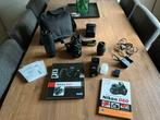 Nikon D60 Spiegelreflexcamera met 3 lenzen + accessoires, Ophalen, Spiegelreflex, Zo goed als nieuw, Nikon