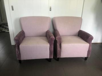 2 kleine fauteuils/stoelen beschikbaar voor biedingen
