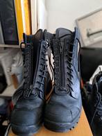 Zgan legerkistjes met rits, Ophalen of Verzenden, Zo goed als nieuw, Zwart, Boots