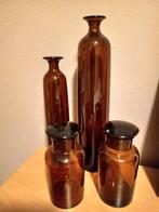 Apothekers potten en bruine  flessen, Antiek en Kunst, Curiosa en Brocante, Ophalen of Verzenden