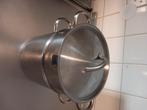 Pannen, Huis en Inrichting, Keuken | Potten en Pannen, Ophalen, Zo goed als nieuw, Rvs