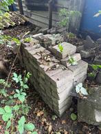 Gratis klinkers en stoeptegels 30x30, Tuin en Terras, Ophalen, Gebruikt, Beton, Klinkers