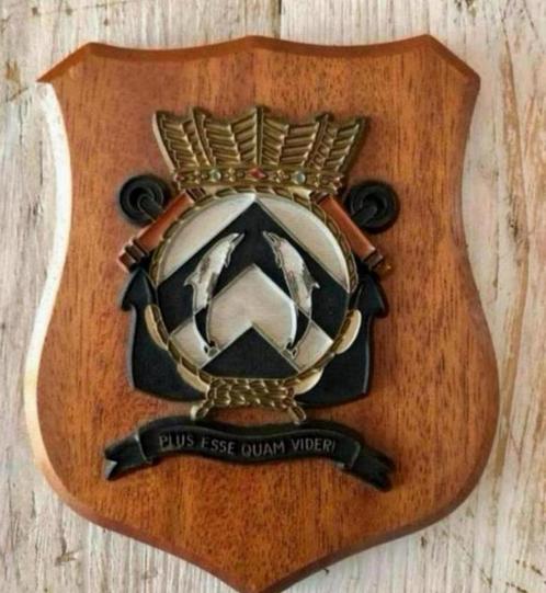 Marine Wapenschild ANTAC, Verzamelen, Militaria | Algemeen, Marine, Embleem of Badge, Nederland, Verzenden