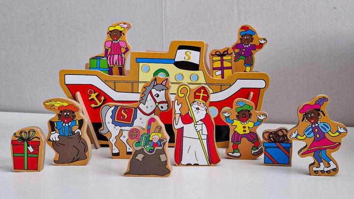 Decoratieve speelgoed stoomboot van Sinterklaas, Diversen, Sinterklaas, Gebruikt, Ophalen of Verzenden