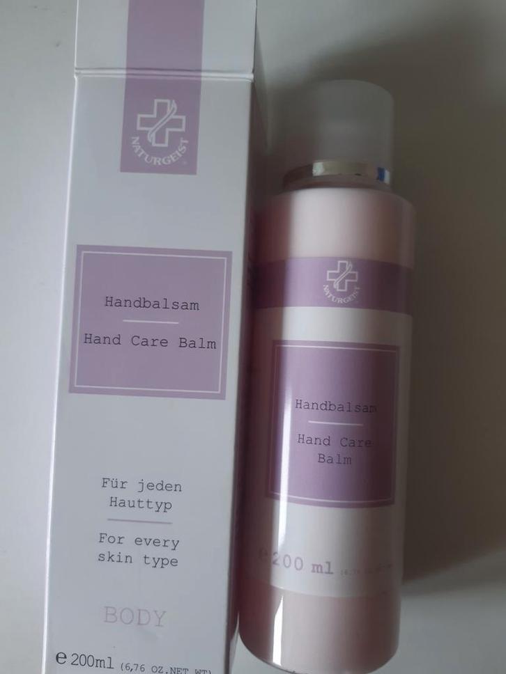 Naturgeist handcrème handbalsem vegan geen conserveringsmidd, Sieraden, Tassen en Uiterlijk, Uiterlijk | Gezichtsverzorging, Nieuw