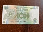 Oeganda vijf shilling ZJ UNC, Ophalen of Verzenden, Overige landen, Los biljet