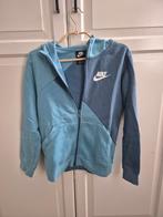 Blauw Nike jongens hoodie vest mt 137-147, Ophalen, Zo goed als nieuw, Jongen, Trui of Vest