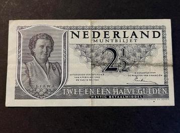 2 1/2 gulden Juliana uit 1949 beschikbaar voor biedingen