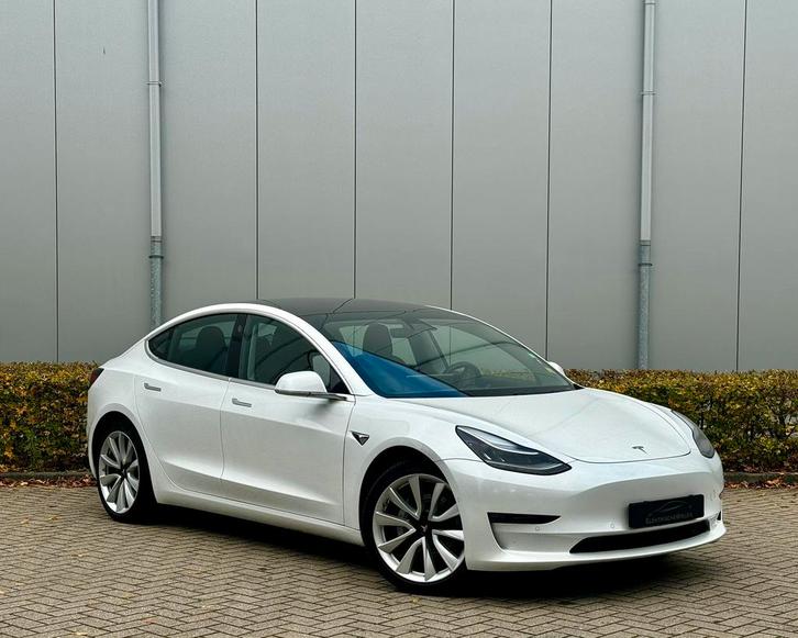 Tesla Model 3 Long Range AWD / AutoPilot / 1e EIG / 92% SOH, Auto's, Tesla, Bedrijf, Te koop, Model 3, 360° camera, 4x4, ABS, Achteruitrijcamera